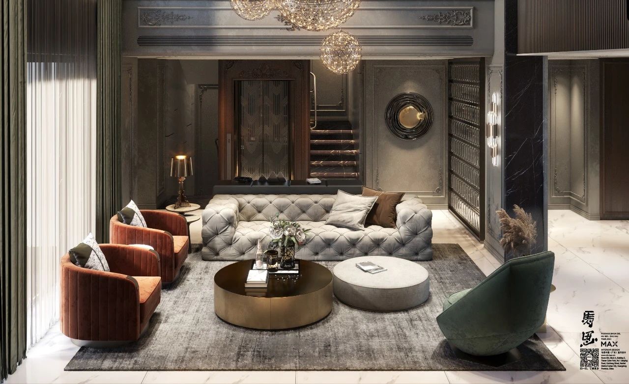 深圳裝修設計馬思|別墅華麗浪漫的格調，也是對生活的一種表白